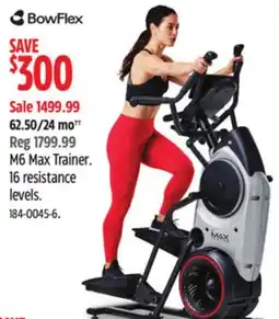 Canadian Tire M6 Max Trainer offer