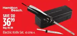 Canadian Tire Hamilton Beach Electric Knife Set offer