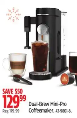 Canadian Tire Dual-Brew Mini-Pro Coffeemaker offer