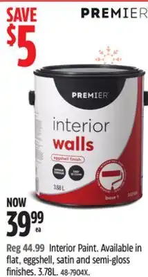 Canadian Tire Interior Paint offer