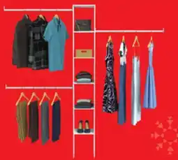 Canadian Tire ClosetMaid 12˝ Closet Organizer Kit offer