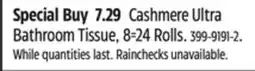 Canadian Tire Cashmere Ultra Bathroom Tissue offer