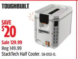Canadian Tire ToughBuilt StackTech Half Cooler offer