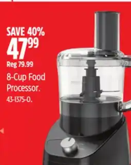 Canadian Tire Black & Decker 8-Cup Food Processor offer