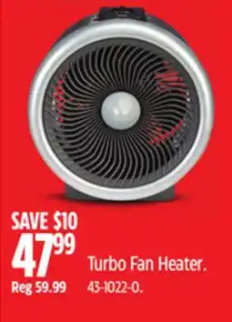 Canadian Tire Turbo Fan Heater offer