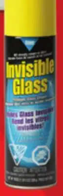 Canadian Tire Selected Invisible Glass Cleaners offer
