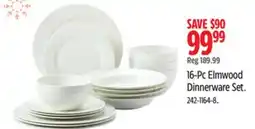 Canadian Tire Paderno 16-Pc Elmwood Dinnerware Set offer