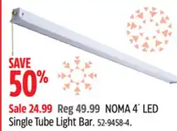 Canadian Tire NOMA 4´ LED Single Tube Light Bar offer