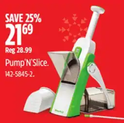 Canadian Tire Starfrit Pump'N'Slice offer