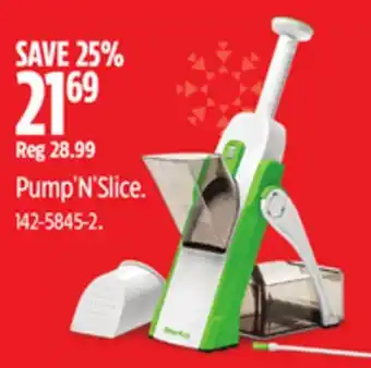 Canadian Tire Starfrit Pump'N'Slice offer