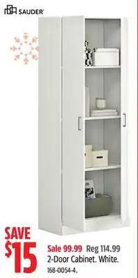 Canadian Tire Sauder 2-Door Cabinet offer