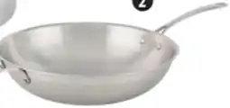Canadian Tire 3-Ply Clad Commercial Wok, 32cm offer