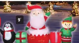 Canadian Tire Wide Inflatable Santa and Friends offer