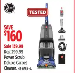 Canadian Tire Power Scrub Deluxe Carpet Cleaner offer