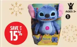 Canadian Tire Disney Lilo and Stitch Feature Interactive Plush offer
