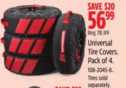 Canadian Tire MotoMaster Universal Tire Covers offer
