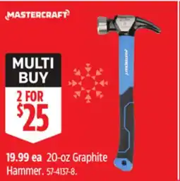 Canadian Tire 20-oz Graphite Hammer offer