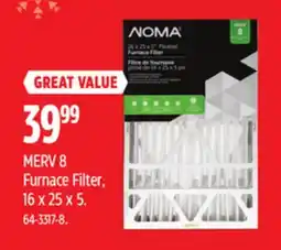 Canadian Tire MERV 8 Furnace Filter offer