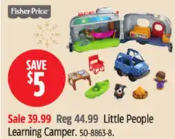 Canadian Tire Fisher-Price Little People Learning Camper offer