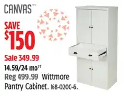 Canadian Tire CANVAS Wittmore Pantry Cabinet offer
