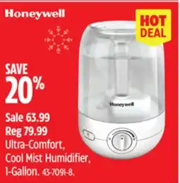 Canadian Tire Ultra-Comfort, Cool Mist Humidifier offer