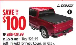 Canadian Tire Soft Tri-Fold Tonneau Cover offer