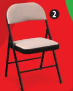 Canadian Tire For Living Folding Fabric Chair, Beige offer