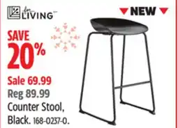 Canadian Tire For Living Counter Stool, Black offer