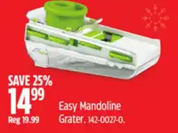 Canadian Tire Starfrit Easy Mandoline Grater offer