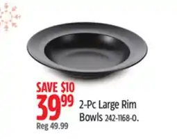 Canadian Tire PADERNO 2-Pc Large Rim Bowls offer