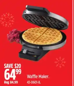 Canadian Tire Cuisinart Waffle Maker offer