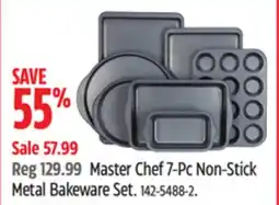 Canadian Tire Master Chef 7-Pc Non-Stick Metal Bakeware Set offer