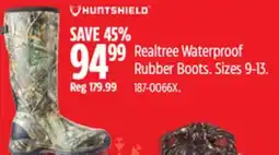 Canadian Tire Realtree Waterproof Rubber Boots offer