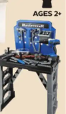 Canadian Tire Mastercraft Deluxe Toy Tool & Work Bench offer