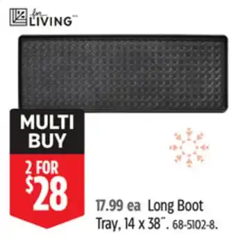 Canadian Tire Long Boot Tray, 14 x 38˝ offer