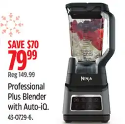 Canadian Tire Professional Plus Blender with Auto-iQ offer