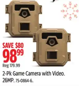 Canadian Tire Primos 2-Pk Game Camera with Video. 26MP offer