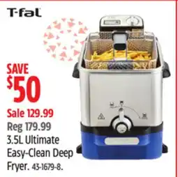 Canadian Tire T-fal Easy-Clean Deep Fryer offer