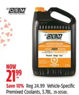 Canadian Tire OEM Vehicle-Specific Premixed Coolants offer