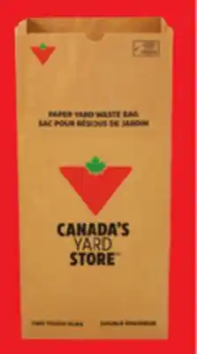 Canadian Tire Yard Waste Bag, 20-Pk offer