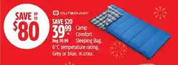Canadian Tire Camp Comfort Sleeping Bag offer