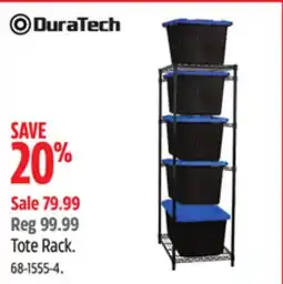 Canadian Tire Duratech Tote Rack offer