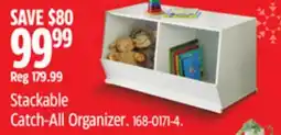 Canadian Tire For Living Stackable Catch-All Organizer offer