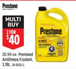 Canadian Tire Premixed Antifreeze/Coolant offer