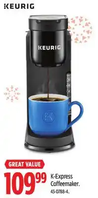 Canadian Tire Keurig K-Express Coffeemaker offer