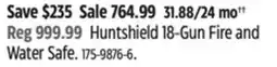 Canadian Tire Huntshield 18-Gun Fire and Water Safe offer