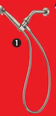 Canadian Tire 5-Function Ignite Handheld Shower Head. Brushed-nickel finish offer