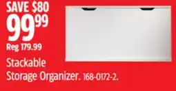 Canadian Tire For Living Stackable Storage Organizer offer