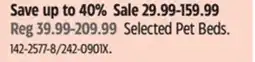 Canadian Tire Petco Selected Pet Beds offer