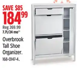 Canadian Tire CANVAS Overbrook Tall Shoe Organizer offer